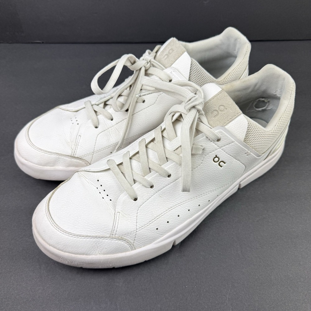 On Cloud Men's Shoes Size 12.5 The Roger Centre Court White Performance Tennis